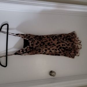BooHoo Leopard Print Dress